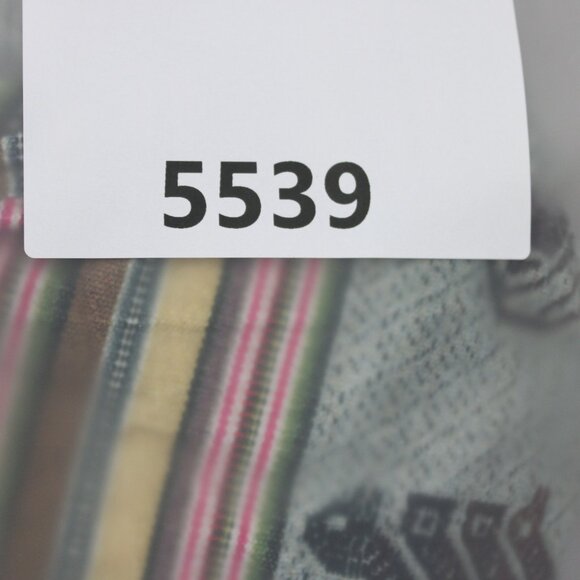 VTG Gitman Santiago Shirt Mens Small Green/Pink/Yellow Southwestern S/S Button - Picture 12 of 12